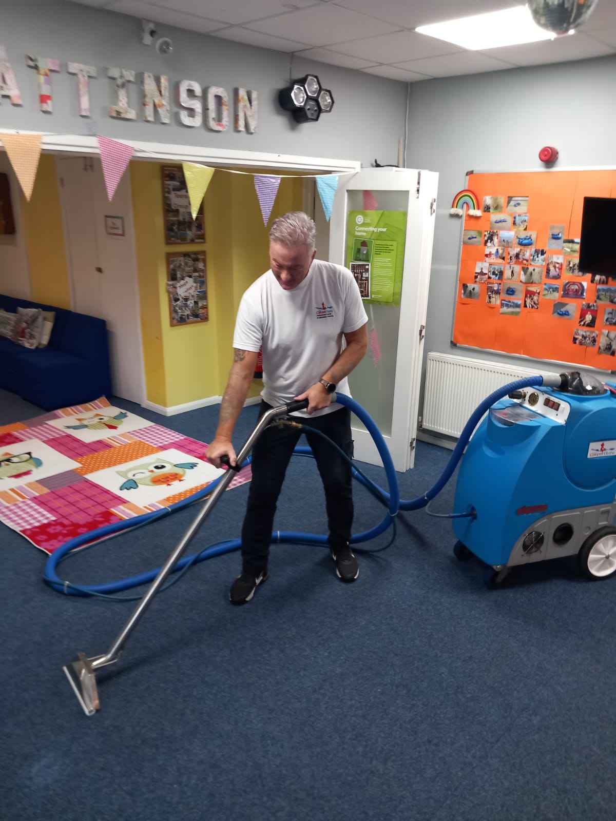 Carpet cleaning result from Carpet Guru 4