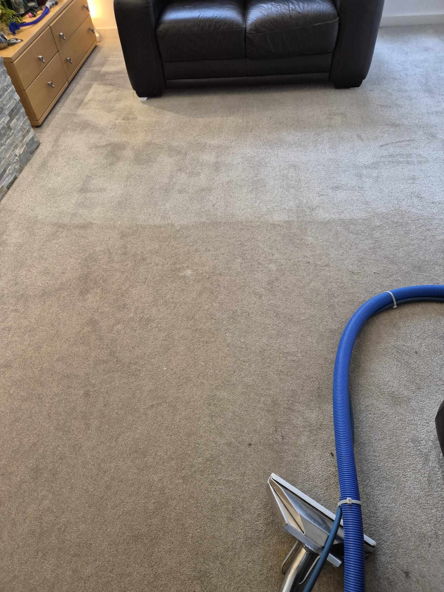 Carpet cleaning result from Carpet Guru 11